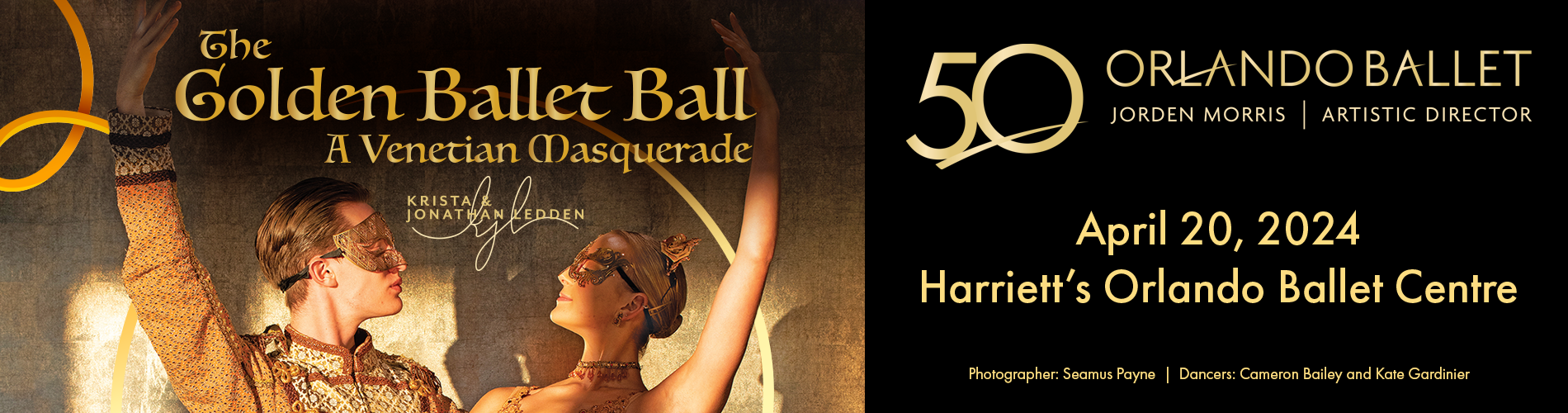 The Golden Ballet Ball: A Venetian Masquerade