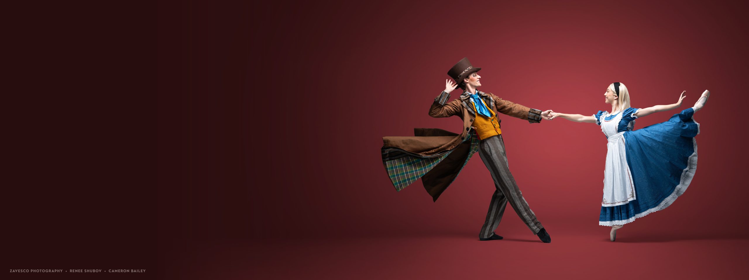 Alice in Wonderland promotional banner